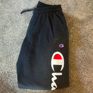 Black Champion Authentic Sweatpants